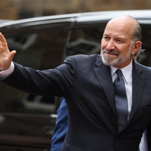 Secretário de Comércio dos EUA, Howard Lutnick, em Londres 10/06/2025 REUTERS/Toby Melville