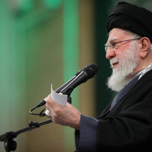 Ali Khamenei, líder supremo do Irã (Foto: Reuters)