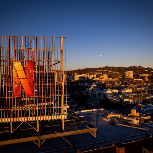 Netflix headquarters in Los Angeles, California (Ethan Swope/Bloomberg)