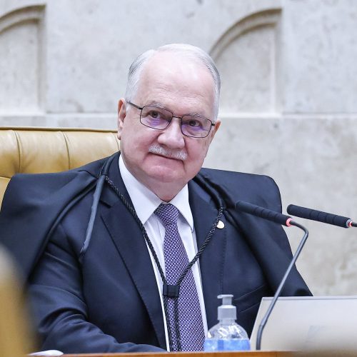 4 dez. 2025 - Ministro Edson Fachin em sessão plenária do Supremo Tribunal Federal (STF). Foto:...