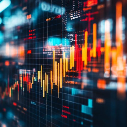 Imagem ilustra movimentação e volatilidade na Bolsa de Valores (Imagem gerada com auxílio IA/L...