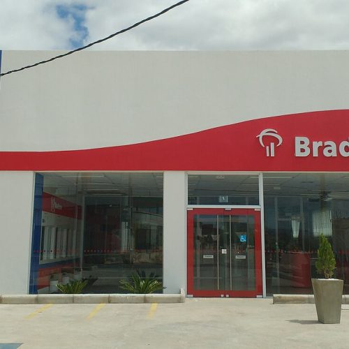 Agência do Bradesco. Foto: Wikicommons Creative