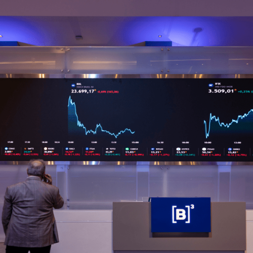 Bolsa de Valores Brasil Balcão (B3) (Foto: Victor Moriyama/Bloomberg)