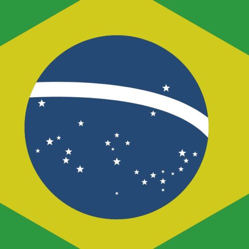 Mapa do Brasil representando a estrutura territorial do país
