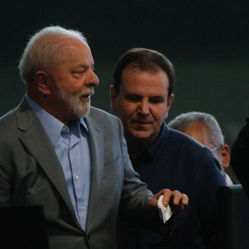 Rio de Janeiro (RJ) 10/08/2023 - O presidente da República, Luiz Inácio Lula da Silva, e o pref...