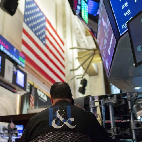 Wall Street (Fotógrafo: Cedric von Niederhausern/Bloomberg)